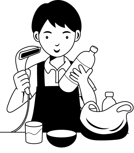 物販18-レジ イラスト