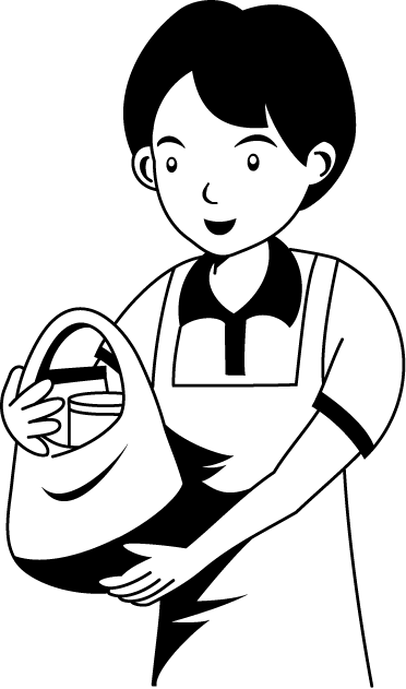 物販23-レジ袋 イラスト