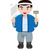 大工さんのイラスト