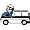 現金輸送車のイラスト