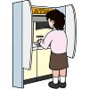 ATMのイラスト