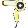 ドライヤーのイラスト
