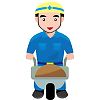 現場作業員のイラスト