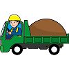 トラックのイラスト