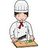 包丁のイラスト