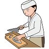 包丁のイラスト