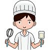 料理人のイラスト