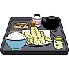 定食のイラスト