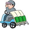 田植え機のイラスト