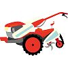 耕運機のイラスト