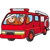 消防車のイラスト