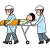 ストレッチャーのイラスト