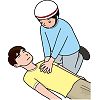 心肺蘇生のイラスト