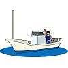 漁船のイラスト