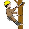 枝打ちのイラスト