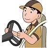 ドライバーのイラスト