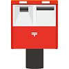 ポストのイラスト