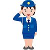 女性警官のイラスト
