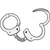 手錠のイラスト