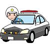 パトカーのイラスト
