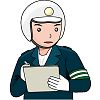 警官のイラスト