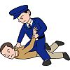逮捕のイラスト