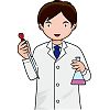 研究員のイラスト