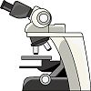顕微鏡のイラスト