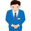 お辞儀のイラスト