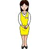 店員のイラスト