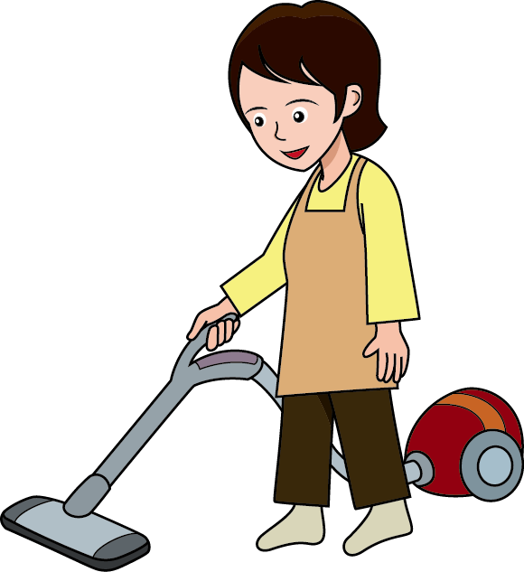掃除01-掃除 イラスト