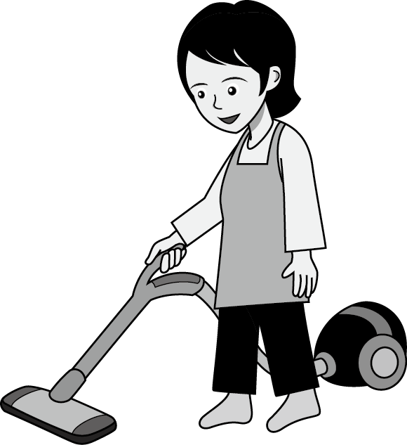 掃除01-掃除 イラスト