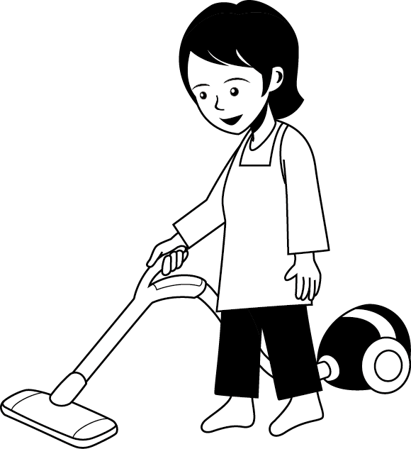 掃除01-掃除 イラスト
