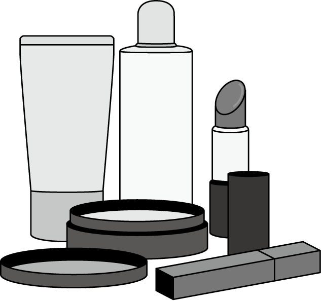 化粧12-化粧品 イラスト