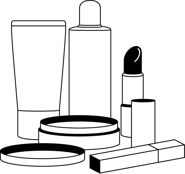 化粧12-化粧品 イラスト