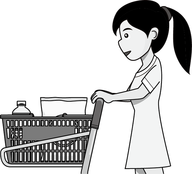 買い物02-買い物 イラスト