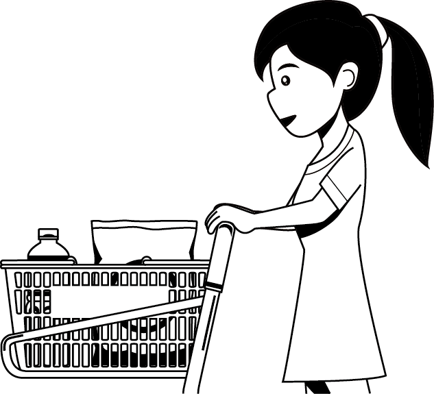 買い物02-買い物 イラスト