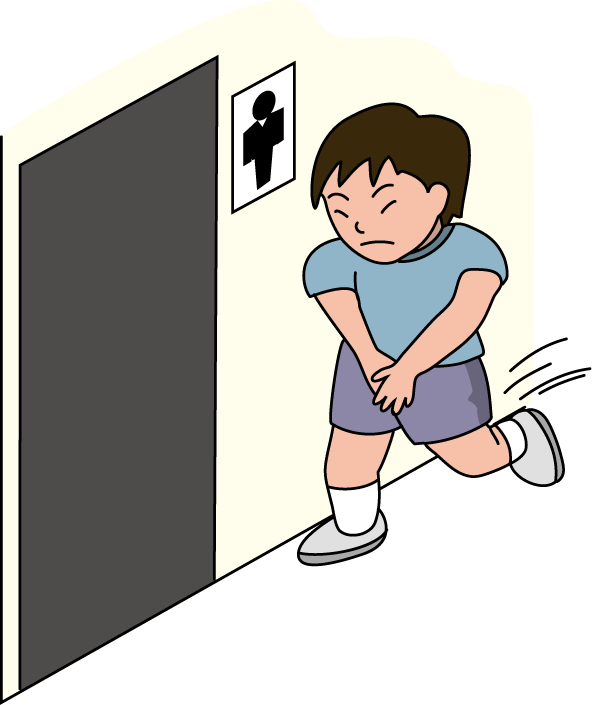 登下校・休憩時間No26トイレイラスト