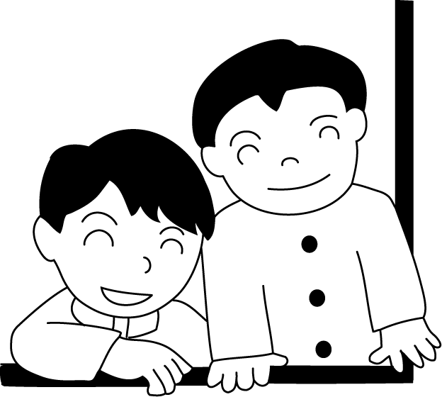 登下校・休憩時間No27相談イラスト