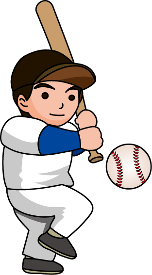 クラブ1　No05バッターイラスト