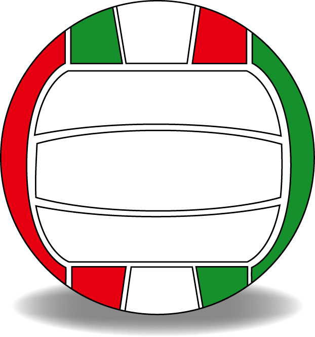 クラブ1　No11バレーボールイラスト