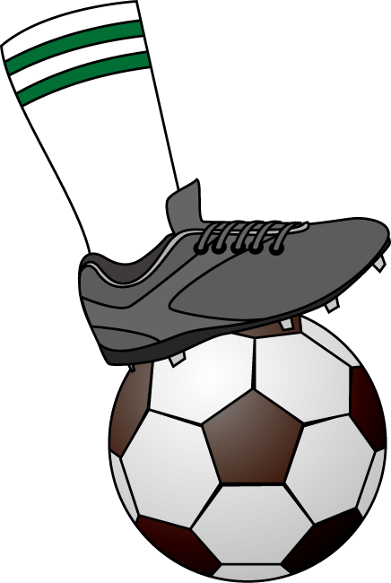クラブ1　No19サッカーボールイラスト