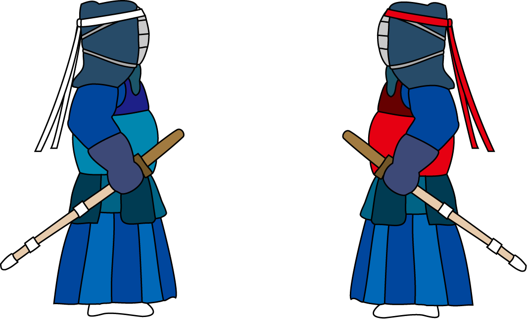 クラブ1　No25剣道イラスト