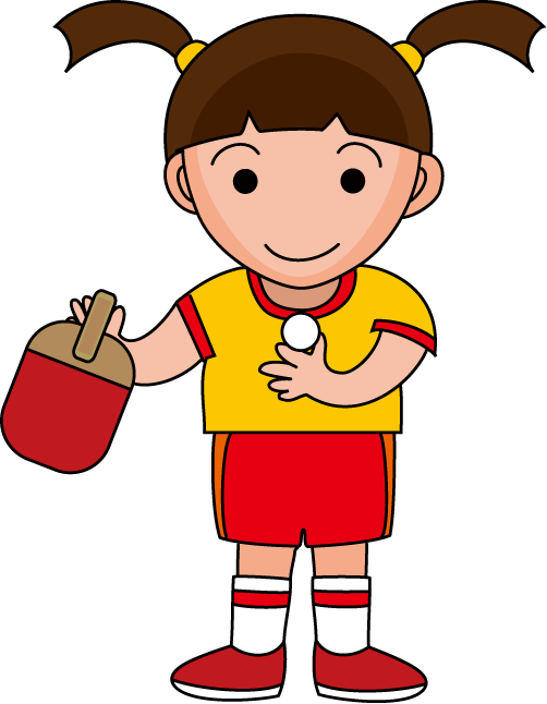 クラブ1　No29卓球イラスト