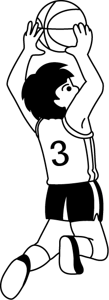 クラブ1　No01シュートイラスト