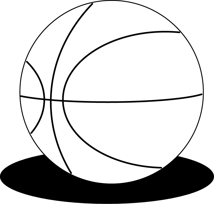 クラブ1　No03バスケットボールイラスト