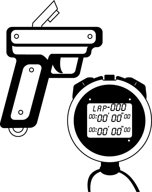 クラブ1　No23計時イラスト