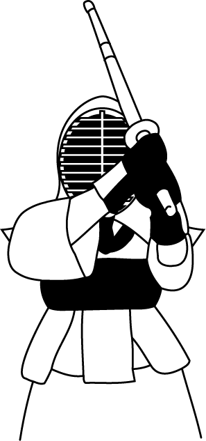 クラブ1　No26剣道イラスト