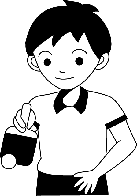 クラブ1　No30卓球イラスト
