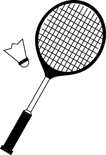 クラブ2　No05ラケットイラスト